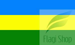 Flaga miasta Olsztynek - na zamówienie 110x70 Olsztynka   