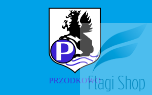 Flaga gminy Przodkowo - na zamówienie 150x90 Przodkowa   