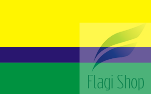 Flaga gminy Kościerzyna - na zamówienie 150x90 Kościerzyny