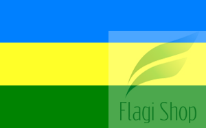 Flaga gminy Miłoradz - na zamówienie 150x90 Miłoradza