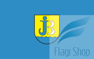 Flaga miasta JASTARNIA - na zamówienie 150x90 Jastarni   