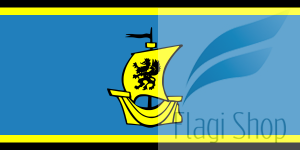 Flaga Powiat pucki - na zamówienie 110x70 powiatu puckiego