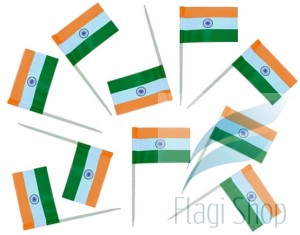 Flaga INDIE Pikery 20 szt Wykałaczki INDII 