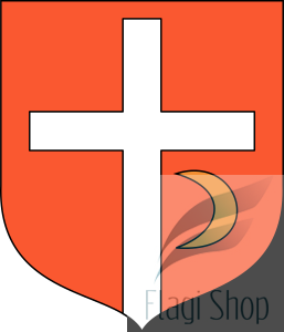 Flaga gminy Gorzków - na zamówienie 150x90 Gorzkowa