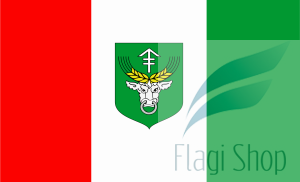 Flaga gminy Rudniki - na zamówienie 150x90 Rudnik Rudników   