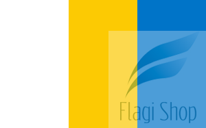 Flaga Powiat krapkowicki - na zamówienie 150x90 powiatu krapkowickiego