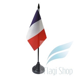 Flaga na biurko Francja 10x15 cm Flagi Francji