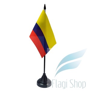 Flaga na biurko KOLUMBIA 10x15 cm Flagi KOLUMBII