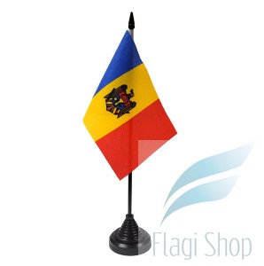 Flaga na biurko MOŁDAWIA 10x15 cm Flagi MOŁDAWII