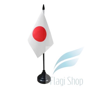 Flaga na biurko JAPONIA 10x15 cm Flagi JAPONII
