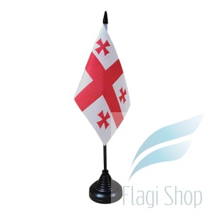 Flaga na biurko GRUZJA 10x15 cm Flagi GRUZJI