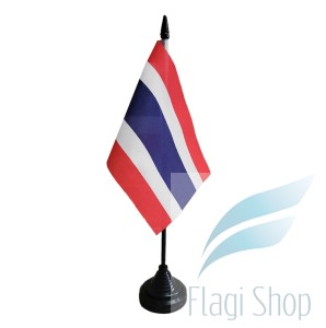 Flaga na biurko Tajlandia Flagi Tajlandii