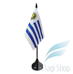 Flaga na biurko URUGWAJ 10x15 cm Flagi URUGWAJU