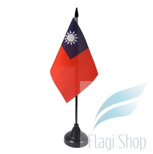 Flaga na biurko Tajwan 10x15 cm Flagi Tajwanu