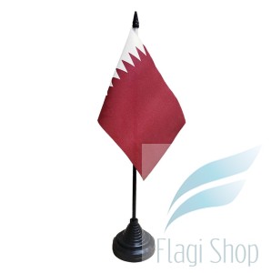 Flaga na biurko Katar 10x15 Flagi Kataru Qatar 