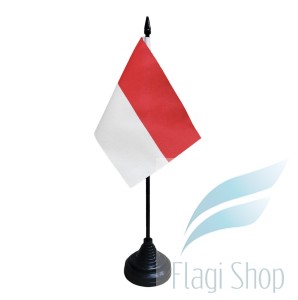 Flaga na biurko Indonezja 10x15 Flagi Indonezji