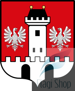 Flaga miasta Nowy Korczyn- na zamówienie 150x90 Nowego Korczyna