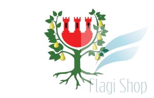 Flaga gmina Międzychód - na zamówienie 150x90 Międzychodu        