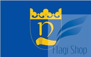 Flaga gminy Nieporęt - na zamówienie 150x90        