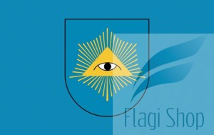 Flaga gminy Chełm Śląski - na zamówienie 150x90 Chełmu Śląskiego