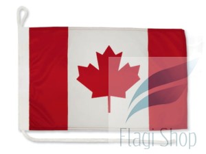 Flaga Kanada na jacht 40x30 Bandera Jachtowa Kanady
