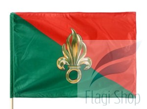 Flaga Legii Cudzoziemskiej 90x60 cm La legion Legia (na zamówienie)