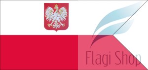 Flaga Bandera Wojenna 150x75 cm Flagi Polski (na zamówienie)