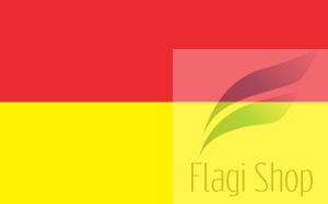 Flaga miasta GŁUBCZYCE - na zamówienie 110x70 Głubczyc   