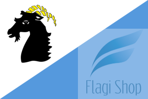 Flaga miasta GŁUCHOŁAZY - na zamówienie 110x70 Głuchołaz   