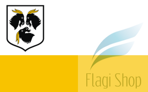 Flaga miasta KĘDZIERZYN-KOŹLE - na zamówienie 110x70 Kędzierzyna-Koźla