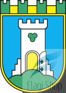 Flaga gminy OTMUCHÓW- na zamówienie 110x70 Otmuchowa   