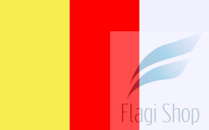 Flaga miasta ZDZIESZOWICE - na zamówienie 150x90 Zdzieszowic   