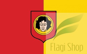 Flaga miasta GŁOWNO - na zamówienie 110x70 Głowna   