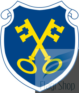 Flaga miasta KAMIEŃSK - na zamówienie 150x90 Kamieńska   