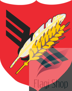 Flaga miasta KOLUSZKI - na zamówienie 150x90 Koluszek   