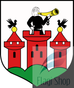 Flaga miasta ŁĘCZYCA - na zamówienie 150x90