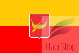 Flaga miasta ŁÓDŹ - na zamówienie 150x90