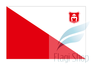 Flaga miasta OPOCZNO - na zamówienie 110x70