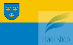 Flaga miasta PABIANICE - na zamówienie 150x90