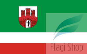 Flaga miasta SULEJÓW - na zamówienie 150x90