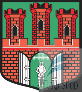 Flaga miasta SZADEK - na zamówienie 150x90