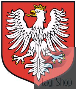 Flaga miasta TUSZYN - na zamówienie 110x70