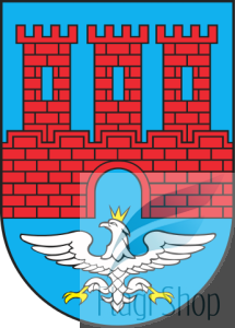 Flaga miasta WARTA - na zamówienie 110x70