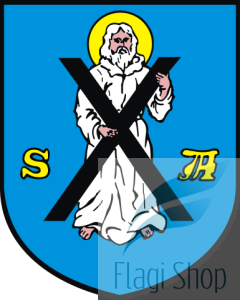 Flaga miasta ZŁOCZEW - na zamówienie 150x90
