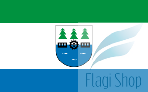 Flaga miasta CZERSK - na zamówienie 110x70 Czerska   