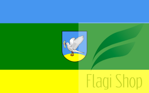 Flaga miasta GNIEW - na zamówienie 150x90 Gniewu   