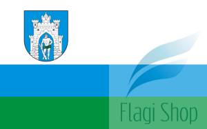 Flaga miasta PRABUTY - na zamówienie 150x90 Prabut   