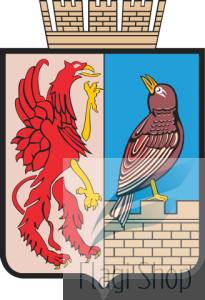 Flaga miasta SKÓRCZ - na zamówienie 150x90 Skórcza   