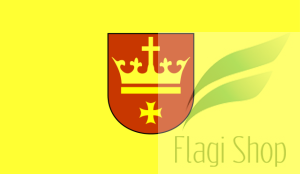 Flaga miasta STAROGARD GDAŃSKI - na zamówienie 110x70 Starogardu Gdańskiego