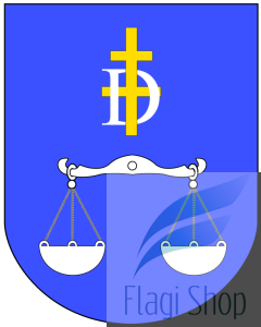 Flaga miasta Daleszyce - na zamówienie 150x90 Daleszyc   